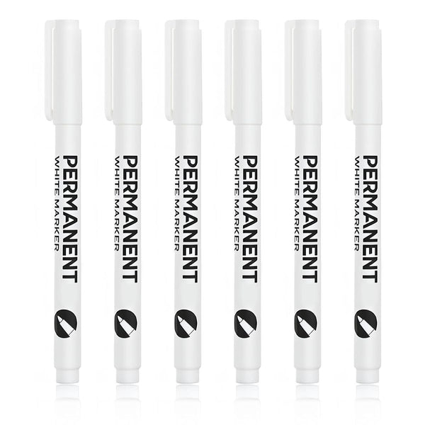 White Metallic Marker Pen [Pack of 1]