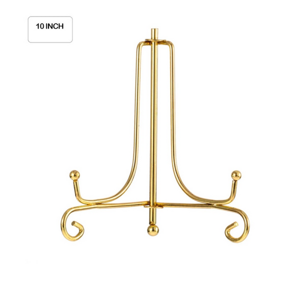 Gold Metal Stand 10 Inch