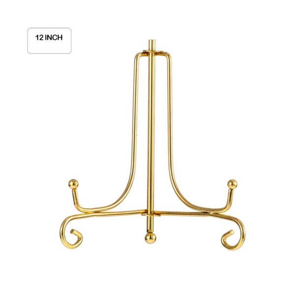 Gold Metal Stand 12 Inch