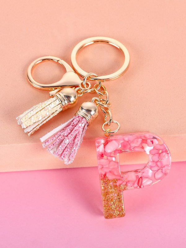 Gold Keychain Ring With Hook