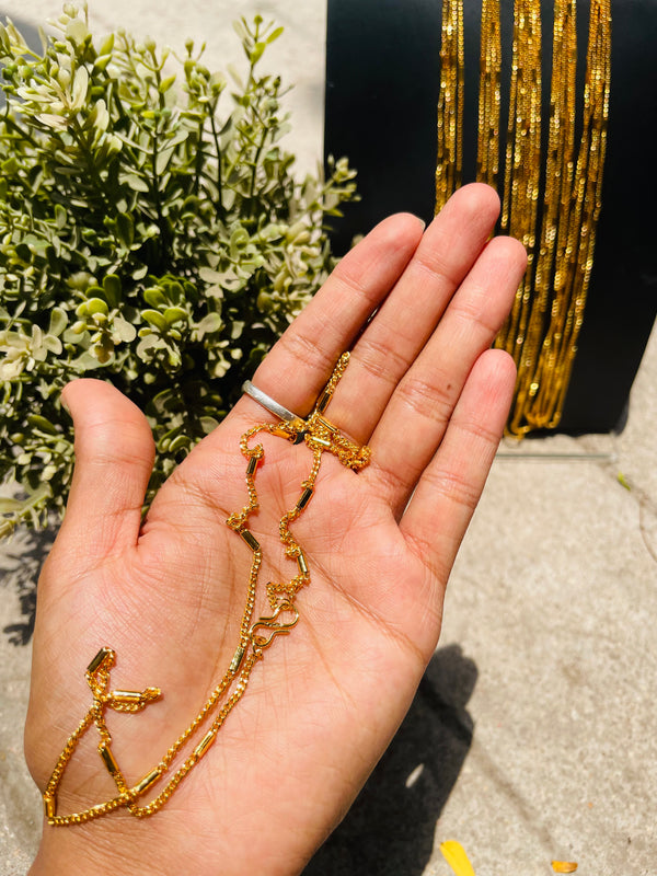 Premium Gold Jewellery Chain with hook