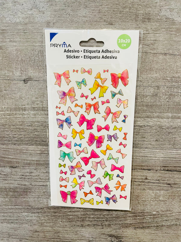 Resin Stickers : 3D Bow Ribbon