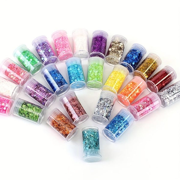 Holographic Glitters Pack : Rainbow