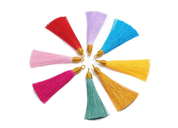 Cloth Tassel [Pack of 10] : 6 cm