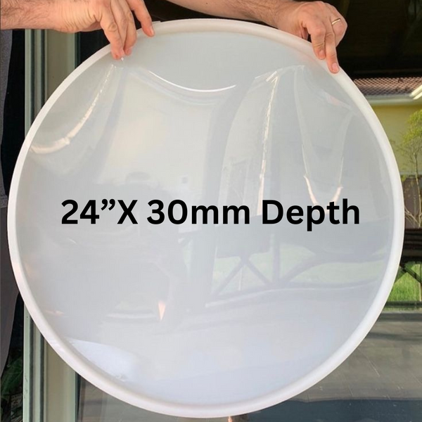 Silicone Round Mould : 24” x 30 mm Deep