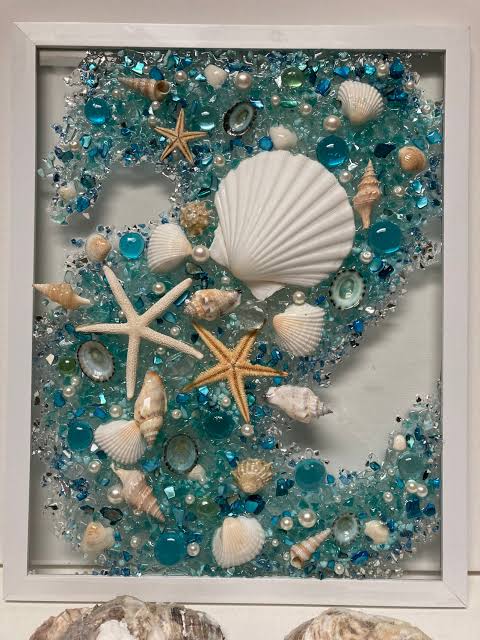 White Sea Shell : 3” Approx