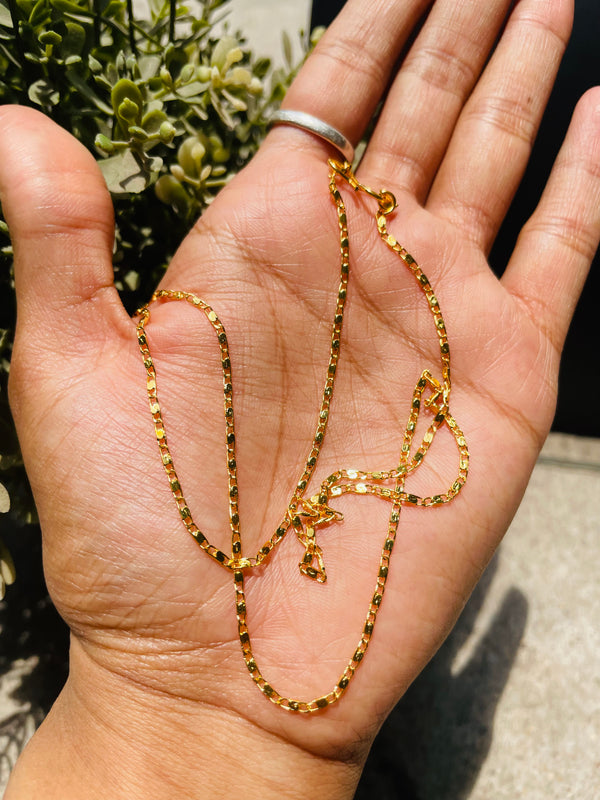 Premium Gold Jewellery Chain with hook