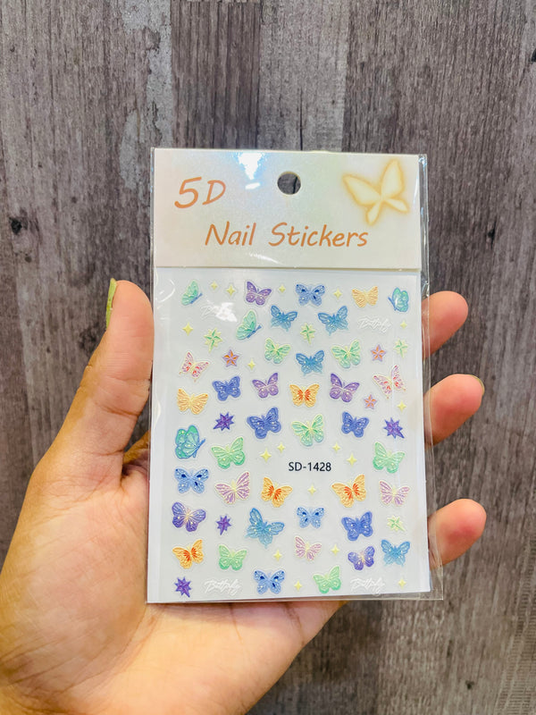 Tiny Resin / Nail Stickers