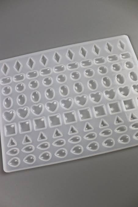 Silicone Gem Patch Pendant Mould