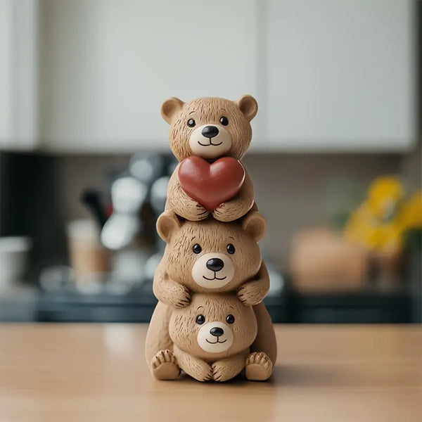 3 Bear candle mould MC253