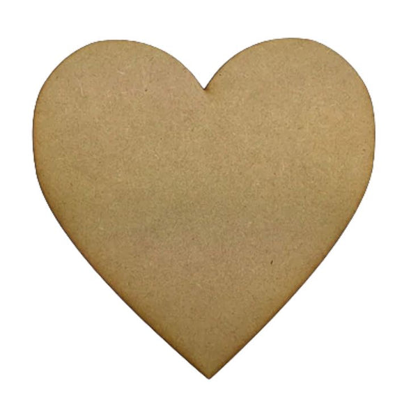 MDF Heart : 10 inch