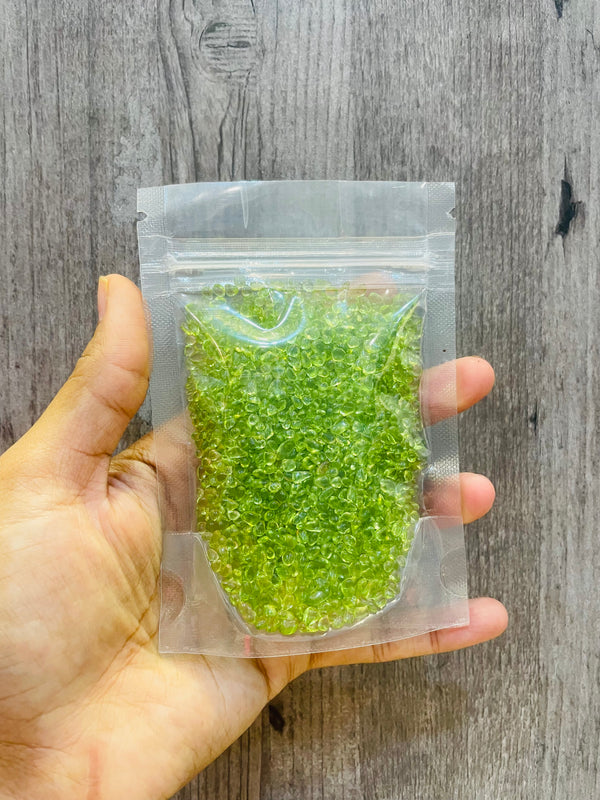 Premium Glass Stones : Green