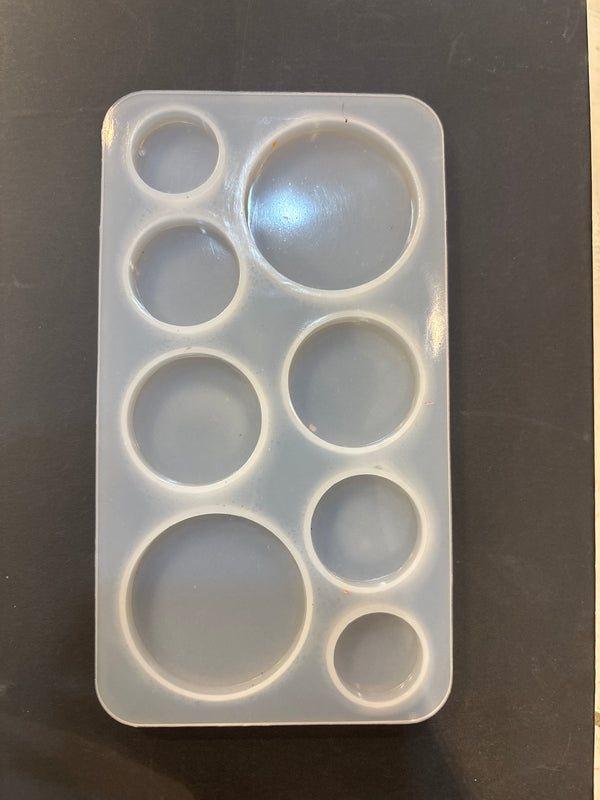 Plain Round mould : 8 cavity