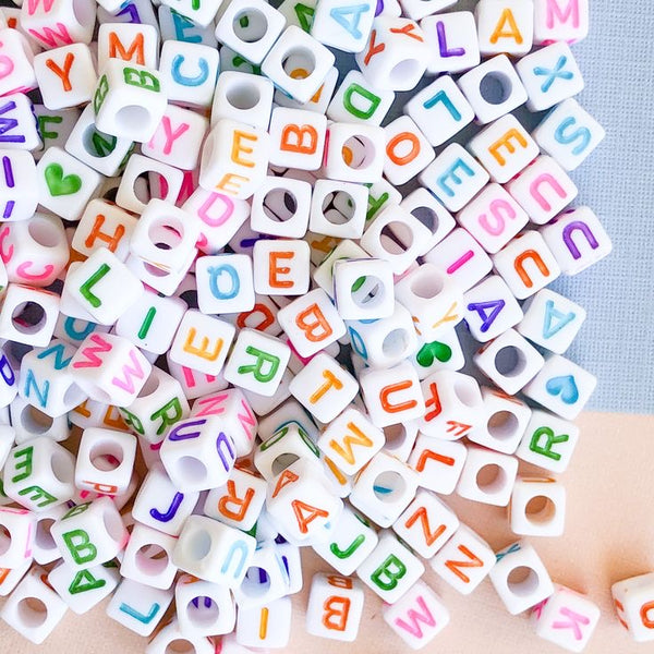 Alphabet beads