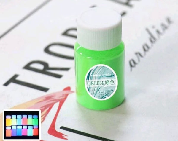 Glow Mica Powder : Green 20g