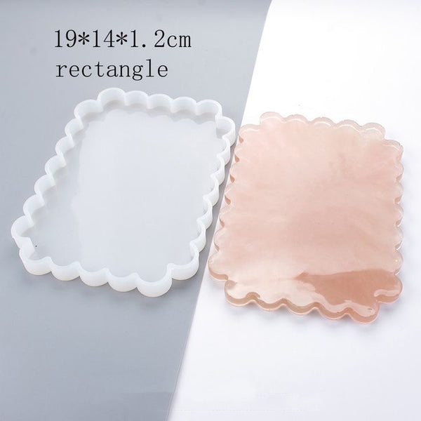 Rectangle Wave Tray Mould