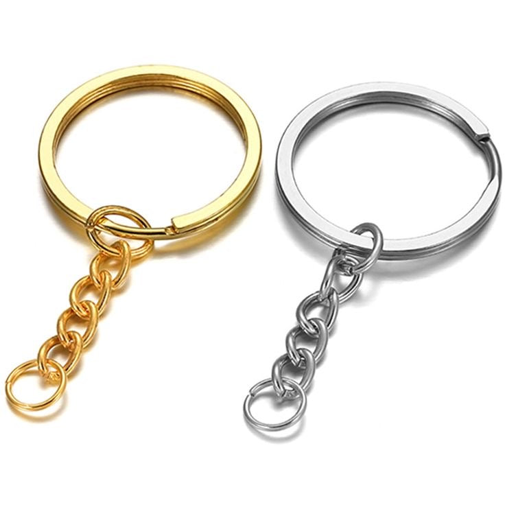 Keychain Rings : Gold – Luxury Deco