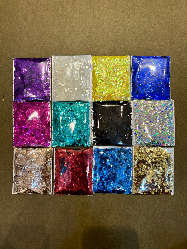 Holographic Glitters [Pack of 12]