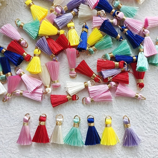 Cloth Tassel [Pack of 10] : 4 cm