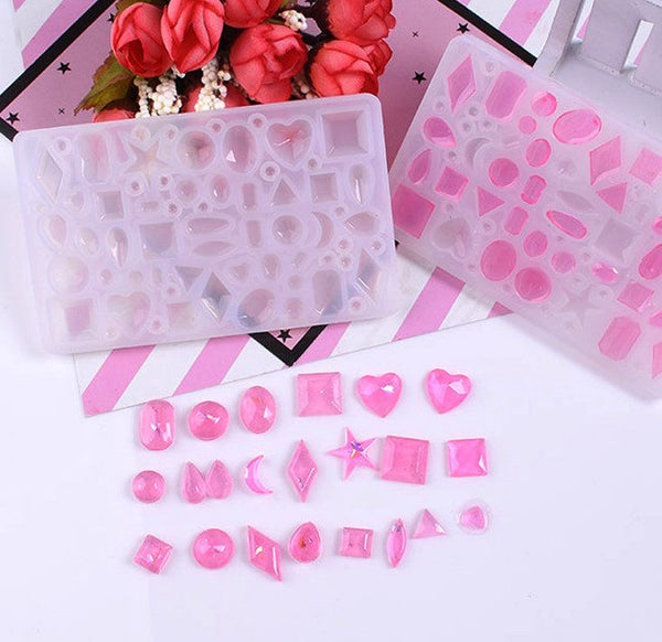 Silicone Crystal Gem Patch Mould