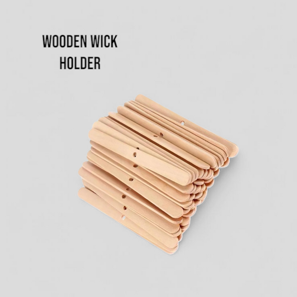 Wooden Candle wick holder