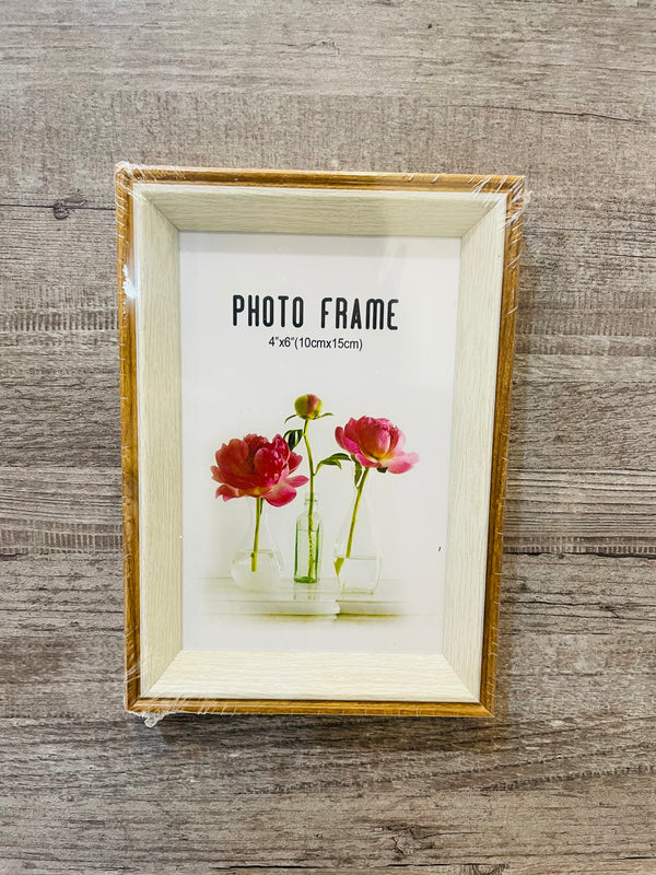 Resin Art Wooden Frame with Stand  : 4 x 6 Inch