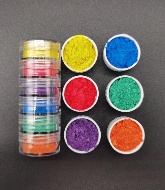 Pearl Mica Powder Kit : Rainbow Edition