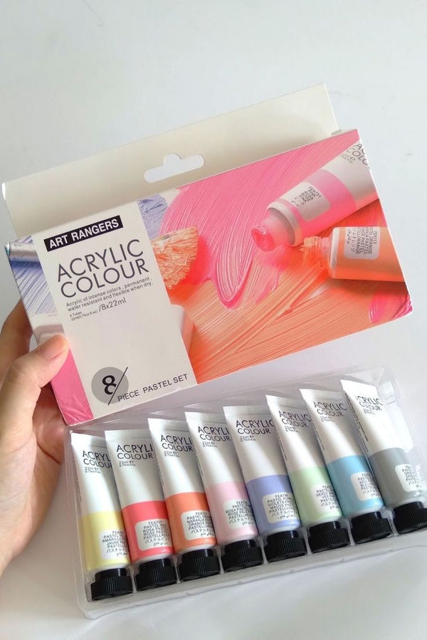 Premium Acrylic Paint Set : Pastel