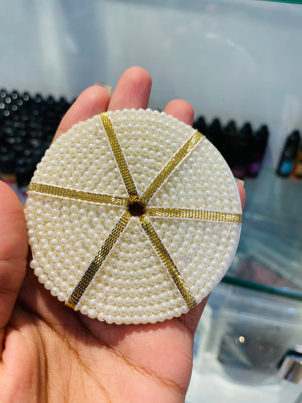 Premium Pearl Tea Light Holder