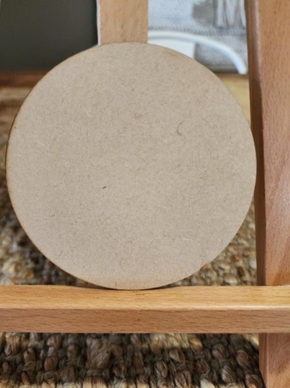 Mdf Round : 8 Inch : Pack of 10