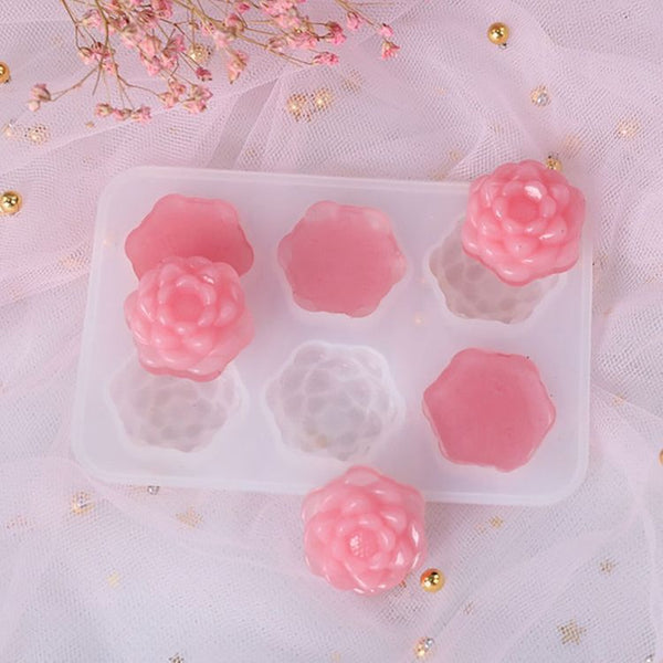 Rose Blume Silicone Mould