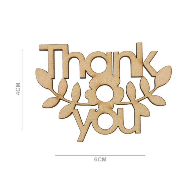 Thank You Cutout