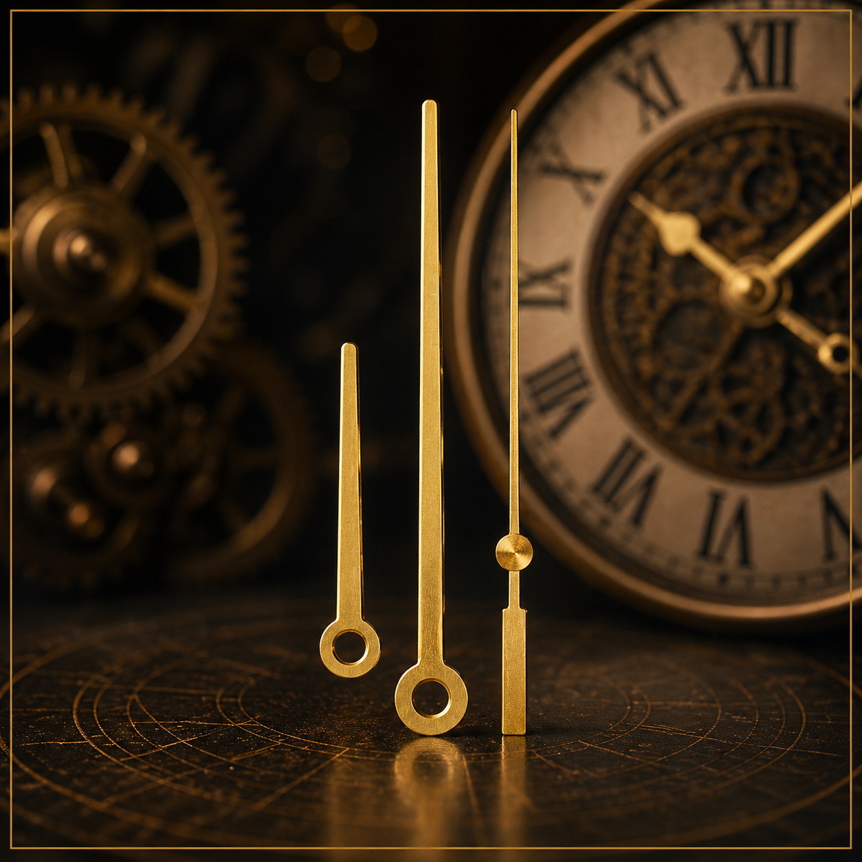 Clock Needles : Gold – Luxury Deco