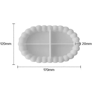 Oval Bubble Edge Mould