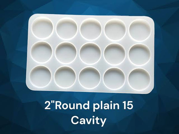 15 cavity Round Mould