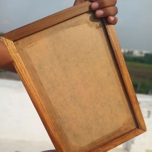 Teakwood Photo Preservation Frame