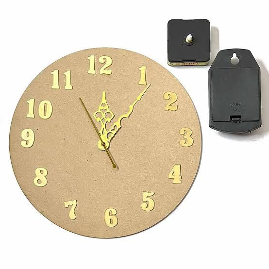 Gold Clock Kit : 12 Inch