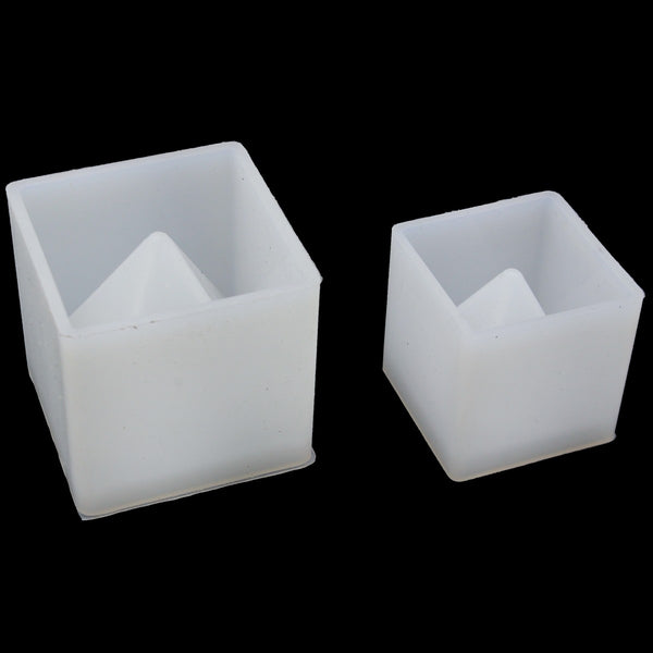 Silicone Pyramid Mould : Set of 2