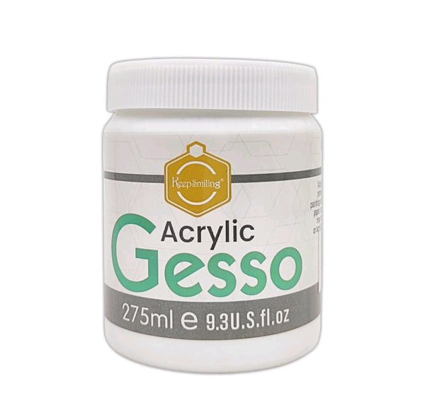 Acrylic White Gesso : 275 ml