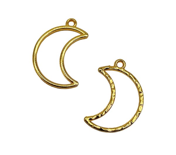 Gold Bezels : Moon : 5 pc