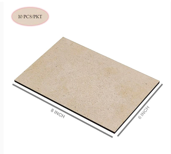 Mdf 6x8 inch [Pack of 10]