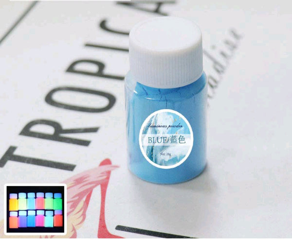 Glow Mica Powder : Blue 20g