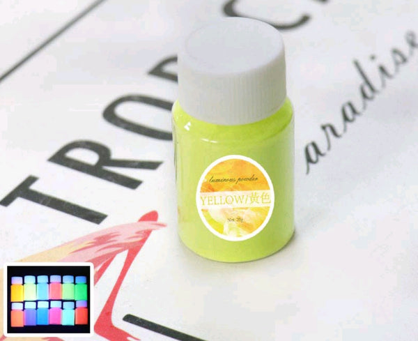 Glow Mica Powder : Yellow 20g