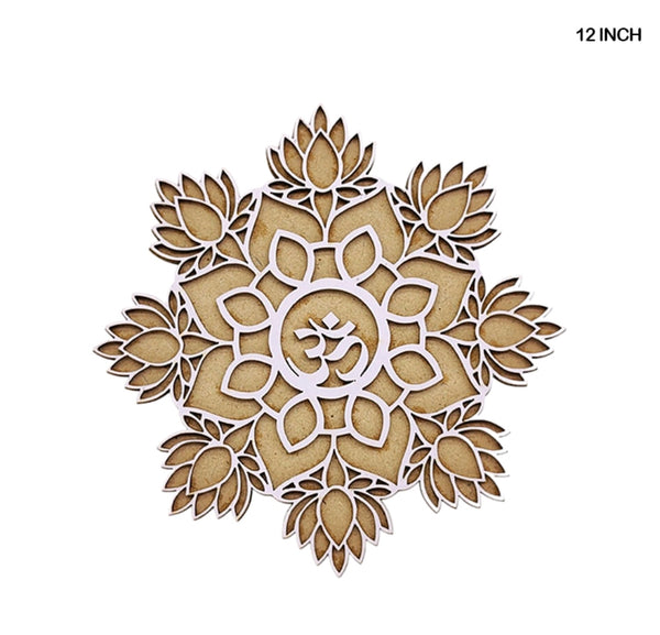 Rangoli Cutout with MDF Base : LD01