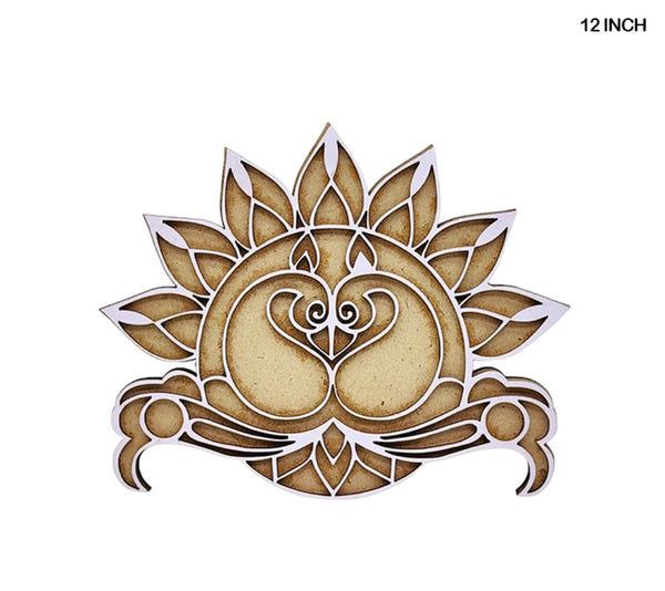 Rangoli Cutout with MDF Base : LD02