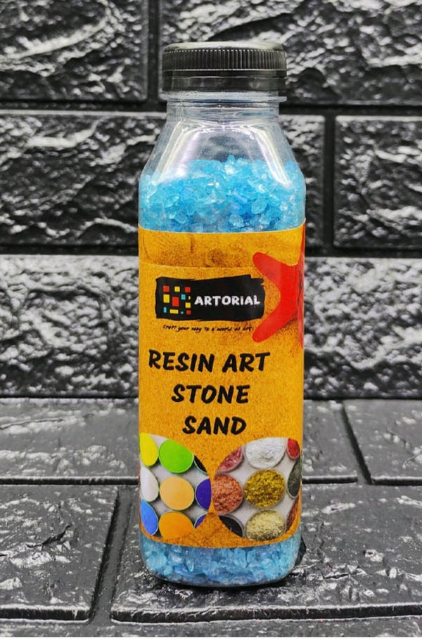 Resin Art Stone Sand : Blue 400g