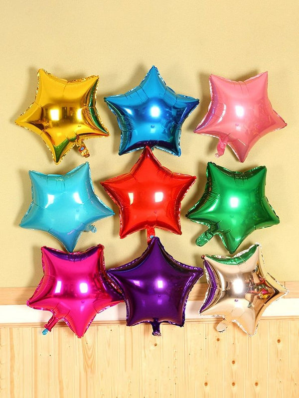 Star 10" Foil Balloon [ Pack of 10 ]