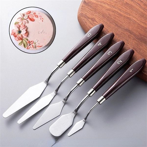 Painting Knife Metal - 5 Pc