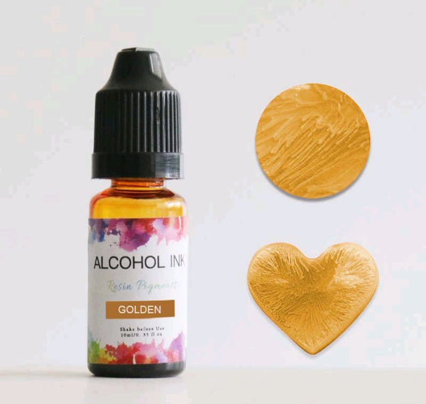 Alcohol Ink 10 ml : Golden