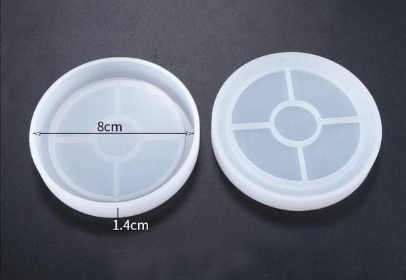 Round Silicon Trinklet Mould 4 Inch